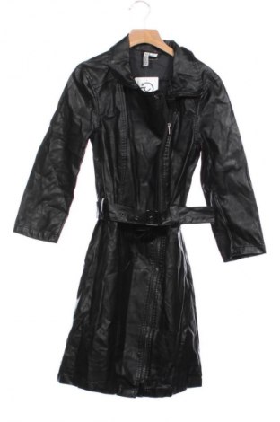 Női bőrdzseki H&M Divided, Méret M, Szín Fekete, Ár 7 879 Ft