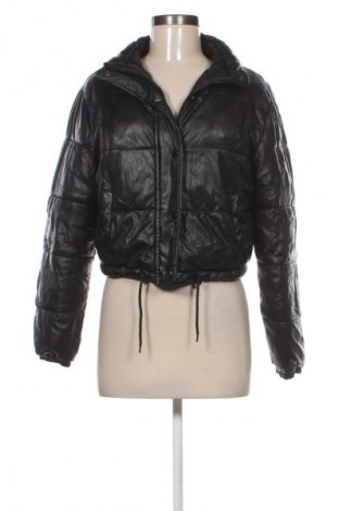 Дамско кожено яке Jennyfer, Размер S, Цвят Черен, Цена 29,14 €