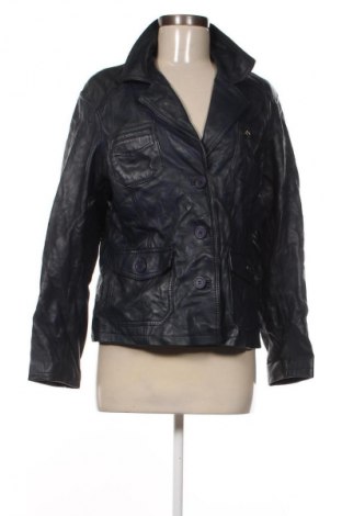 Damen Lederjacke Jilani Collection, Größe L, Farbe Blau, Preis € 86,99