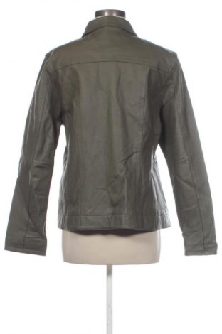 Дамско кожено яке KappAhl, Размер XL, Цвят Зелен, Цена 52,66 €