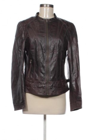 Dámska kožená bunda  Lekra, Veľkosť M, Farba Hnedá, Cena  52,95 €