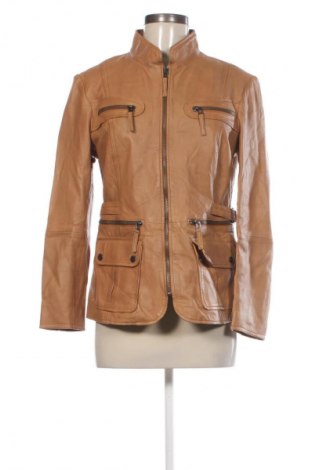 Дамско кожено яке Linea Tesini, Размер M, Цвят Бежов, Цена 52,66 €