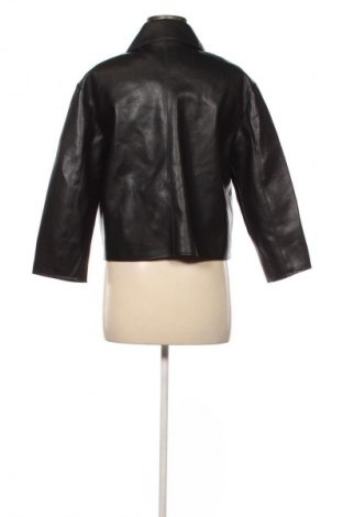 Дамско кожено яке Mango, Размер M, Цвят Черен, Цена 21,47 €