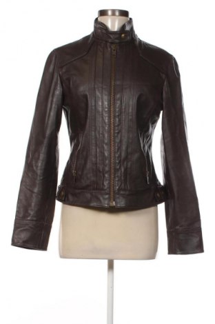 Damen Lederjacke Mango, Größe L, Farbe Braun, Preis € 55,99