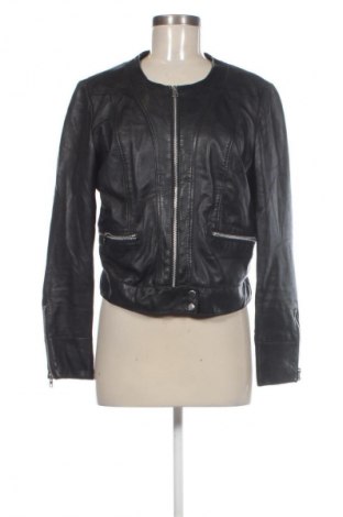 Damen Lederjacke Mango, Größe L, Farbe Schwarz, Preis € 55,99
