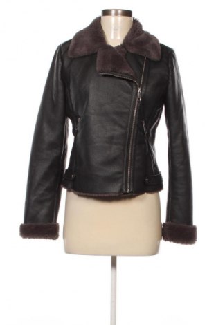 Γυναικείο δερμάτινο μπουφάν Mango, Μέγεθος S, Χρώμα Μαύρο, Τιμή 32,99 €