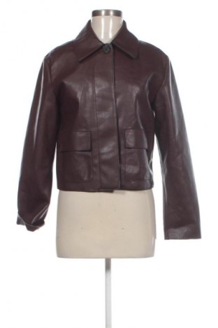 Damen Lederjacke Mango, Größe S, Farbe Lila, Preis € 25,99