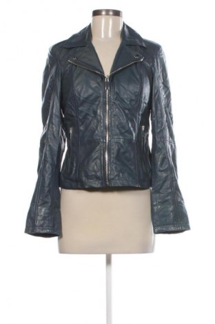 Női bőrdzseki Manguun, Méret XS, Szín Kék, Ár 20 469 Ft