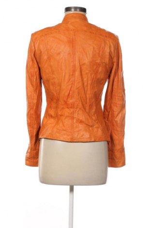Дамско кожено яке Manguun, Размер S, Цвят Оранжев, Цена 40,90 €