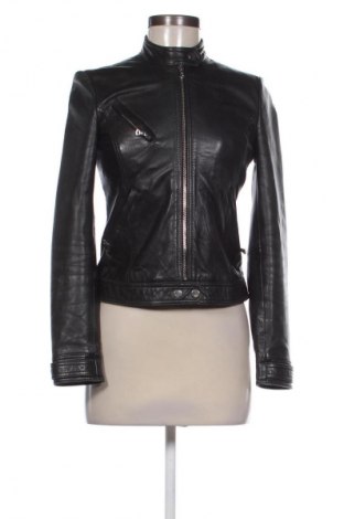 Damen Lederjacke Massimo Dutti, Größe XS, Farbe Schwarz, Preis € 101,81