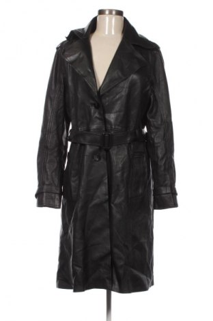 Női bőrdzseki Massimo Dutti, Méret L, Szín Fekete, Ár 44 589 Ft