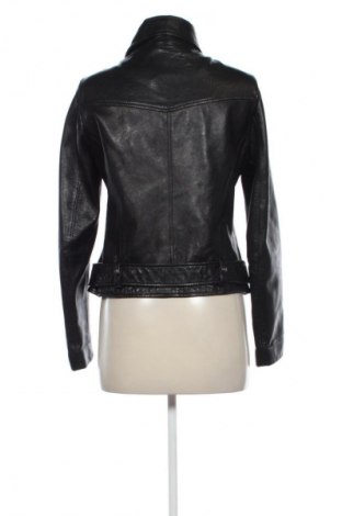 Damska kurtka skórzana Massimo Dutti, Rozmiar L, Kolor Czarny, Cena 468,99 zł