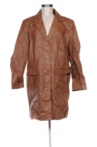 Damen Lederjacke Mia Linea, Größe XXL, Farbe Braun, Preis € 58,99