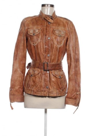 Női bőrdzseki Milestone, Méret M, Szín Barna, Ár 31 389 Ft