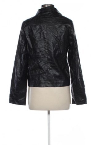 Γυναικείο δερμάτινο μπουφάν NA-KD, Μέγεθος M, Χρώμα Μαύρο, Τιμή 72,00 €