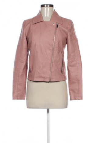 Damen Lederjacke New Look, Größe S, Farbe Aschrosa, Preis € 29,73