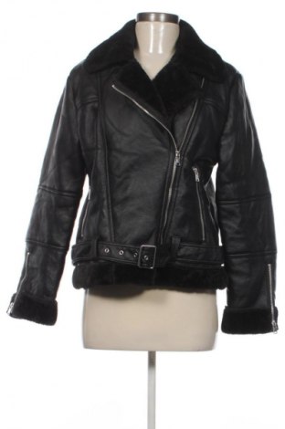 Дамско кожено яке ONLY, Размер L, Цвят Черен, Цена 17,38 €