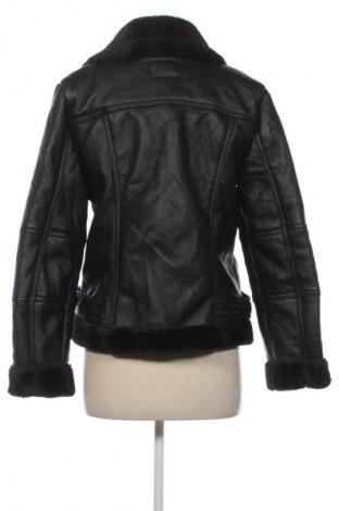Дамско кожено яке ONLY, Размер L, Цвят Черен, Цена 17,38 €
