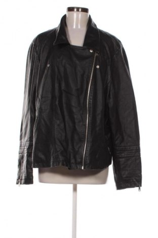 Damen Lederjacke ONLY Carmakoma, Größe 3XL, Farbe Schwarz, Preis € 21,00