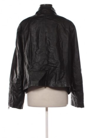 Damen Lederjacke ONLY Carmakoma, Größe 3XL, Farbe Schwarz, Preis € 21,00