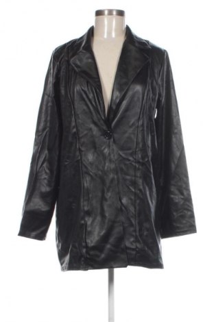 Női bőrdzseki Pretty Little Thing, Méret M, Szín Fekete, Ár 12 259 Ft