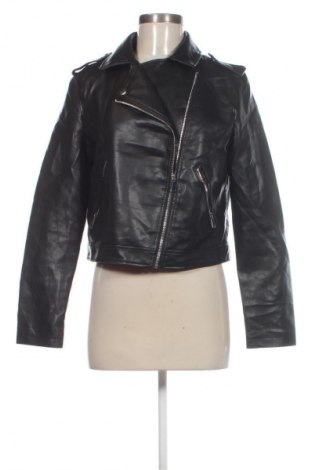 Γυναικείο δερμάτινο μπουφάν Primark, Μέγεθος S, Χρώμα Μαύρο, Τιμή 18,99 €