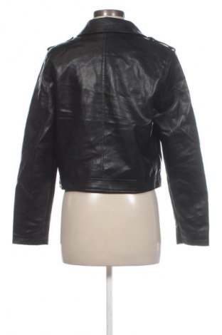 Γυναικείο δερμάτινο μπουφάν Primark, Μέγεθος S, Χρώμα Μαύρο, Τιμή 18,99 €