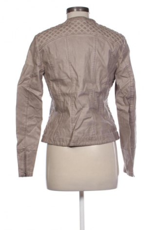 Damen Lederjacke Promod, Größe M, Farbe Ecru, Preis 21,99 €
