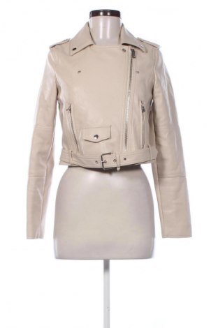 Női bőrdzseki Pull&Bear, Méret M, Szín Bézs, Ár 12 397 Ft