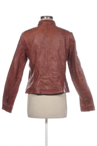 Γυναικείο δερμάτινο μπουφάν S.Oliver, Μέγεθος M, Χρώμα Καφέ, Τιμή 64,99 €