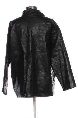 Dámská kožená bunda  SHEIN, Velikost M, Barva Černá, Cena  843,00 Kč