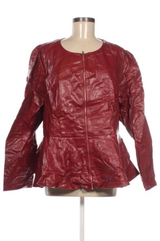 Női bőrdzseki SHEIN, Méret 4XL, Szín Piros, Ár 7 829 Ft
