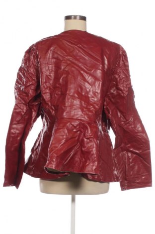 Női bőrdzseki SHEIN, Méret 4XL, Szín Piros, Ár 7 829 Ft