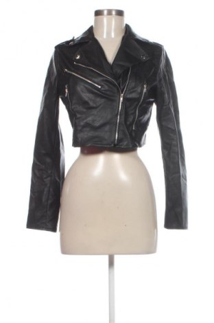Damen Lederjacke SHEIN, Größe S, Farbe Schwarz, Preis € 114,99