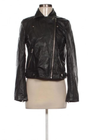 Dámska kožená bunda  Selected, Veľkosť M, Farba Čierna, Cena  86,95 €