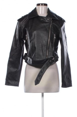 Damen Lederjacke Sinsay, Größe M, Farbe Schwarz, Preis € 47,59