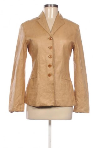 Dámska kožená bunda  Strenesse Gabriele Strehle, Veľkosť M, Farba Béžová, Cena  126,00 €