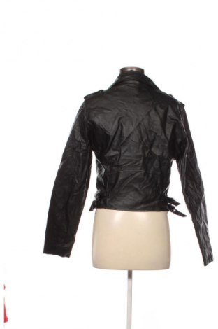 Γυναικείο δερμάτινο μπουφάν Tally Weijl, Μέγεθος L, Χρώμα Μαύρο, Τιμή 23,99 €