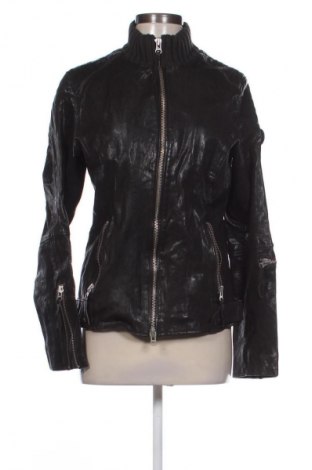 Дамско кожено яке True Religion, Размер L, Цвят Черен, Цена 86,91 €