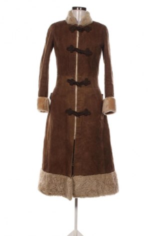 Damska kurtka skórzana Unbranded, Rozmiar M, Kolor Brązowy, Cena 248,99 zł