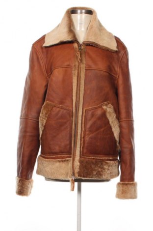 Dámská kožená bunda  Unbranded, Velikost L, Barva Hnědá, Cena  1 529,00 Kč