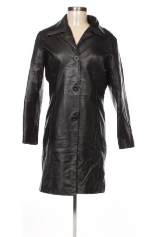 Дамско кожено яке Unbranded, Размер M, Цвят Черен, Цена 48,06 €