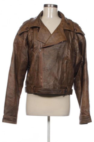 Damen Lederjacke Unbranded, Größe XL, Farbe Braun, Preis 63,99 €