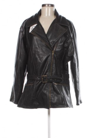 Női bőrdzseki Unbranded, Méret L, Szín Fekete, Ár 24 269 Ft