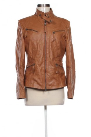 Дамско кожено яке Unbranded, Размер M, Цвят Кафяв, Цена 49,59 €