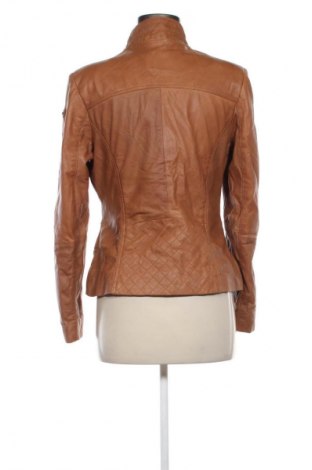 Дамско кожено яке Unbranded, Размер M, Цвят Кафяв, Цена 49,59 €