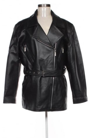 Női bőrdzseki Unbranded, Méret M, Szín Fekete, Ár 23 619 Ft