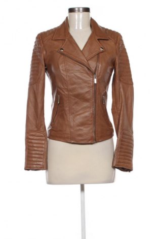 Dámská kožená bunda  Unbranded, Velikost S, Barva Hnědá, Cena  1 349,00 Kč