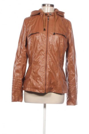 Γυναικείο δερμάτινο μπουφάν Unbranded, Μέγεθος XL, Χρώμα Καφέ, Τιμή 30,00 €