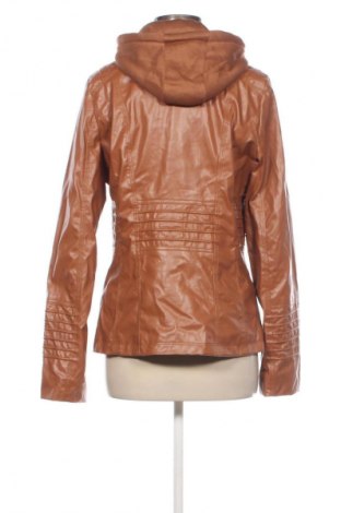 Γυναικείο δερμάτινο μπουφάν Unbranded, Μέγεθος XL, Χρώμα Καφέ, Τιμή 30,00 €